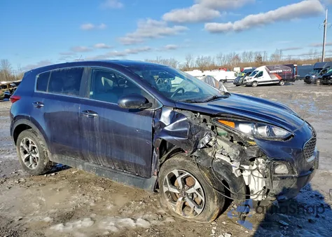 2020 Kia Sportage Lx z USA, uszkodzony, nr VIN KNDPMCAC8L7756524